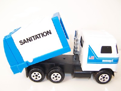 BUDDY L SANITATION TRUCK  