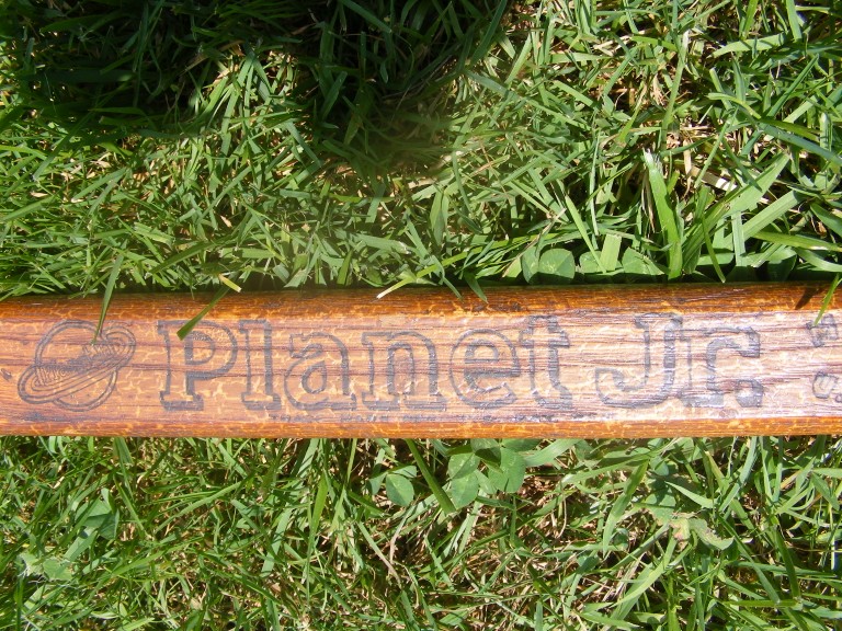 Stamped on the wooden handle plant Jr. Made in U.S.A. No. 2 Edger.